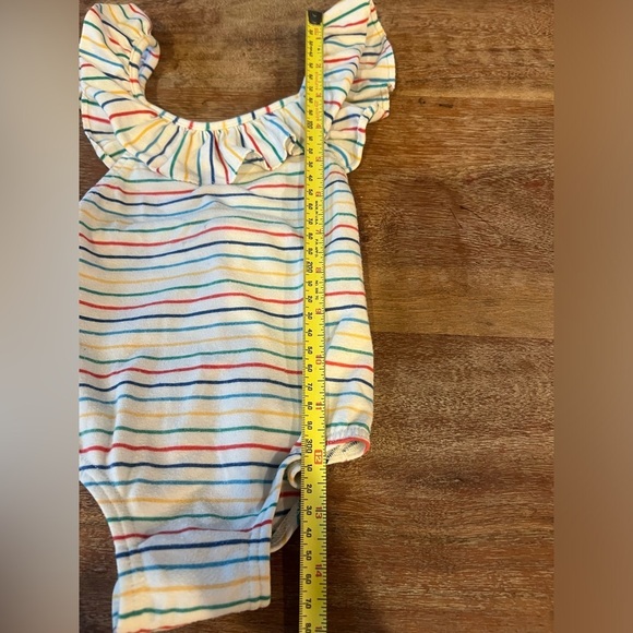 Vintage Toddler Girls Cater’s Striped body suit size 3T - Picture 5 of 6